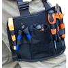 Vibhgtf Tasche per cintura degli attrezzi, cintura per attrezzi - multifunzione - Portautensili Utility - Set di riparazione portatile per cacciaviti, pinze o kle