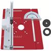 Generic Fresa per fresatura di precisione Fresa per fresatura per lamiere Guida per fresatura di sovrafresatura lavorazione del legno Fresa di precisione Fresa scorrevole Fresa piatta liscia da tavolo