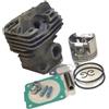 Qdkpgls Gruppo cilindro e pistone for motosega da 44 mm adatto for MS260 S 026 MS260(Cylinder and piston)