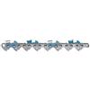 Oregon 20LGX080G PowerCut - Catena per motosega, diametro 0,05 cm, lunghezza 50,8 cm