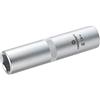 TOOLCRAFT Presa esterna 6 mm Lunghezza: 50 mm TOOLCRAFT 816097 Elicazione: 1/4 (6.3 mm) 1 pc(i)