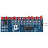 OUNONA Kit Elettronico Luci LED a Flusso Ne555 Cd4017 4 Set | DIY Saldatura, Assemblaggio Circuito Lampada, Plastico per Hobby Elettronica