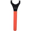 QWUUYEC Chiave Regolabile per Dado, Chiave ER40 in Acciaio ad Alto Tenore di Carbonio CNC, Spanner per Mandrino ER - Design Ergonomico, Alta Durezza, Uso Industriale e Professionale (ER40)