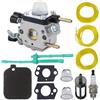 DORFEY Motore Nіw 16mm C1q S68 Adatto for Cina Bg45 Bg46 Bg55 Bg65 Bg85 Carburatore for tosaerba Zama C1q-s68 Vocho Acquisto di panico(BG85 Kit 2)