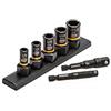 GEARWRENCH 7 Pc. 1/4 and 3/8 Drive SAE Bolt Biter Extraction Socket Set - 83911