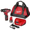 Milwaukee 2407-22 - Kit trapano avvitatore M12 3/8