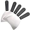 LIBINUP Raschietto per spatola Raschietto for vernice/muro - Maniglia ergonomica e confortevole 5 pezzi/1,5 pollici (Size : 4Inch)