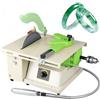 Generic Lucidatrice Per Gioielli In Pietra Da 1380w, Macchina Da Banco Per Lucidatura Lapidaria 500-7000 G/min, Lucidatrice Professionale Per Sfaccettatura Con Set Di Accessori Per Utensili Per Hobby