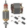 Generico 1Set Statore E for ROTORE Kit for HR4003C HR4013C HR4001CX HR4011C HR4001C Spazzola di Carbone CB350/194160-9 Parti di Utensili Elettrici