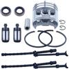 LIWaaGe Adatto for motosega 020T Ms200 Ms200T Kit tubo pistone da 40 mm, parte di ricambio 11290302002