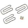 perfektGarten - Catena per motosega da 40 cm, 1,3 mm, 3/8, 57 denti per LUX E-KSL-2200/40, E-KS2200/40L, B-KS40, 1/40