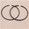 DORFEY Fasce elastiche pistone 52 mm x 1,5 mm adatte for motosega H-u-s-q-v-a-r-n-a 272 272K 272XP 281 282 285 480 181, pezzi di ricambio 2 pezzi