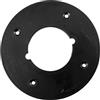 NiuLumea Piastra di base in plastica nera 3612/3612C per router elettrico di forma circolare, compatibile con montaggio su base