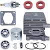 XRXEA Kit pistone cilindro 34mm for S//t//i//h//l Fs38 Fs45 Fs46 Fs55 Km55 Hl45 Fs45L Fs45C Fs46C Km55C Km55R Km55Rc 41400201202