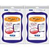 BIC Velleda White and Seyes Double-Sided Dry Erase Slate (21x31 cm) with Dry Erase Felt and Eraser - Random Colors, Pack of 1 (Confezione da 2)