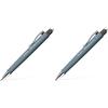 Faber-Castell 133388 - Portamine Poly Matic, 0,7 mm, grigio, 1 pezzo (Confezione da 2)