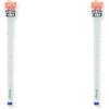 Mr. Wonderful - Penna cancellabile Bo-Bo - Penna panda rossa con radiografia RX - Inchiostro blu (Confezione da 2)