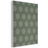 MuchoWow© Decorazioni Casa 30x40 cm Pannelli Acustici Fonoassorbenti Parete Pannello Fonoassorbente Decorativo Insonorizzanti Per Pareti Isolante Acustico Motivo - Verde - Geometrico