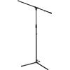 Bespeco SH12NE - Supporto telescopico/treppiedi per microfono, colore nero