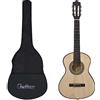 vidaXL Chitarra Classica Principianti e Bambini con Custodia 1/2 34