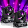 Osusuent 2PCS 230W 7R Beam Teste Mobili 17 Gobos 14 Colori Moving Head 24 prismi RGBW Luci Palco per Concerti, Palcoscenici, Club, Feste