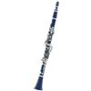 DVCSDE Buffet Clarinetto 17 Tasti Sib Clarinetto Professionale Tubo Nero Con Scatola Guanti Ancia Clip Accessori Per Clarinetto(Set 7)