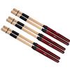 XDrum 3 x XDrum XR1 Floppy Sticks (Jazzbesen, Drumsticks, Rods, 19 bastoni, Impugnatura gommata, Lunghezza 41cm)