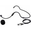 Generic Cuffia di ricambio con microfono per Shure GLXD1+ Wireless Bodypack Trasmettitore Wireless Headset System, condensatore, unidirezionale, ta4f 4 pin, nero