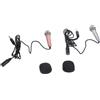 Holibanna 2Pezzi Microfono Mini Adorabile Microfono per Cantare Compatibile con Smartphone e Dispositivi Elettronici e Portatile per Karaoke e Video Colori Eleganti