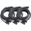 Pronomic Stage IECD-5 Cavo Ibrido DMX C/DMX 5m Set da 3