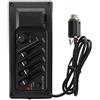 Nicfaky Set completo di amplificatore EQ e pickup per chitarra acustica 7545R