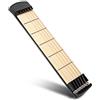 VGEBY Pocket Guitar, 6 Fret Left Hand Mini Practice Strings Guitar Chord Trainer Strumento di pratica Chitarra Portatile