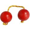 RANRAO Uova di sabbia Asalato African Shakers Ritmo Dita Palla Strumento a Percussione