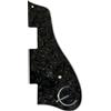 VATTEA Per Epiphone 1964 Casino Style W/Metale Chitarra Battipenna Parti (4 Ply Black Pearl)
