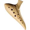 Kfwfuaee Ocarina in ceramica fatta a mano, 12 fori, strumento musicale, facile da suonare