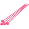 Alasum Bacchette di Percussione in Plastica Rosa 2 Paia per Xilofono e Marimba, Design Orff Compatto e Facile da Trasportare, per Uso Interno ed Esterno
