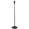 BESPECO MS14 - Asta microfonica professionale dritta con base tonda e sistema easy handle