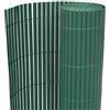 vidaXL Recinzione da Giardino a Doppio Lato 90x300 cm Verde Arella Canniccio
