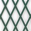TENAX Treplas 1,00x3 m, Verde, Traliccio Estensibile in PVC per Sostegno a Muro di Fiori e Piante Rampicanti