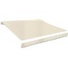 ARKEM Tenda da Sole per Esterno,Tettuccio Resistente al Sole e Impermeabile,Tenda Parasole in Tela Crema 3 x 2,5 m (Telaio non Incluso)