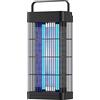 WENZO Lampada Antizanzare Elettrica 20W UV LED per Interno ed Esterno - Ammazza Zanzare e Mosche con Vassoio Estraibile - Killer Insetti per Casa, Balcone, Camera da Letto e Terrazza - Copertura 100 m²