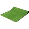 Outsunny Erba Artificiale per Esterno 1m x 4m, Tappeto Erboso Sintetico con Altezza 10mm, Drenante, Ideale per Giardini, Patio, Famiglie, Animali Domestici, Interno ed Esterno, Verde