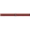 vidaXL Tenda Laterale Retrattile Marrone 117x1200 cm