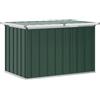 vidaXL Baule da Giardino Verde 109x67x65 cm