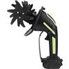 Fockety Motocoltivatore a batteria, motocoltivatore elettrico da giardino a 235 giri/min con larghezza di fresatura di 4 pollici e profondità di 4 pollici per giardinaggio, prato