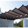 YSPP Rete Ombreggiante Rete Telo Ombra Esterno con Occhielli Tessuto Ombra Ombra Anti-UV 90% Permeabile Rete Parasole per Piante per Balconi Terrazza Pergola Giardino,brown-5x6m
