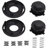 Shipenophy 2 Pezzi 4002‑713‑3017 Bobina della Testina del Rifinitore per AutoCut 25‑2 Fs100rx Accessorio del Rifinitore Testina del Rifinitore Bobina della Testina di Rifinitura Universale
