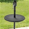 Harrier Tavolino per Ombrelloni - Perfetto per BIbite E Snack | Facile da Installare | Accessori Parasole | Compatibile con Ombrelloni con Palo di 40cm | Design Pratico | Attrezzature Esterni