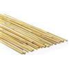 AlmaStore Canne di Bambu' h.180cm Ø 18/20 mm 10 Pezzi - Resistenti Naturali - Per Sostegno Ortaggi e Piante o Arredamento di design - Ideali per Pomodori e Rampicanti - Canna di Bamboo per Orto