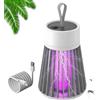 HItianya Helve Buzz Antizanzare, Helvebuzz Per Zanzare, Impermeabile IPX5 Helvezen Zanzare, Ricaricabile Tramite USB, Con Luce Led, Adatta Per Campeggio, Interni, Esterni E Giardino (Grigio)